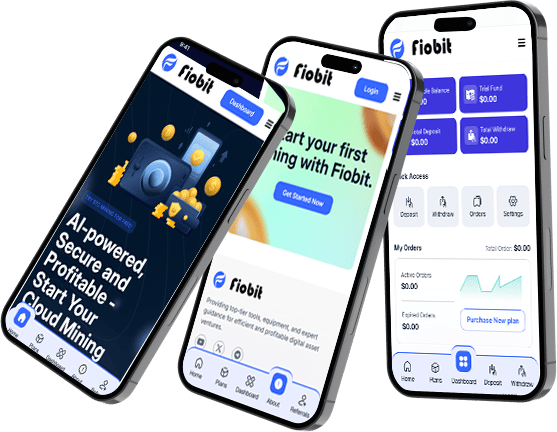 Fiobit - Download Cloud Mining App
